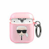 Karl Lagerfeld Airpods - Airpods 2 Case - Glitter - Karl - Roze