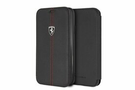 Ferrari Book case voor iPhone XR - Zwart