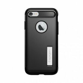 Spigen Slim Armor (zwart) voor iPhone 7 en 8