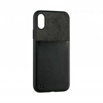 XQISIT Card Case for iPhone XS Max black