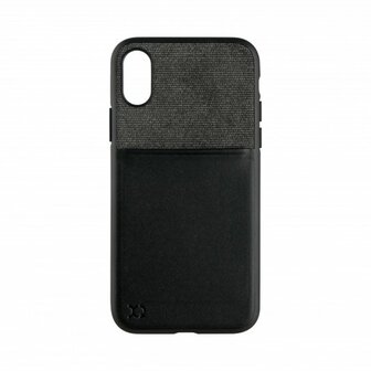 XQISIT Card Case for iPhone XS Max black