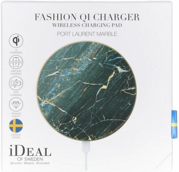 iDeal of Sweden Qi Charger Port Laurent Marble 