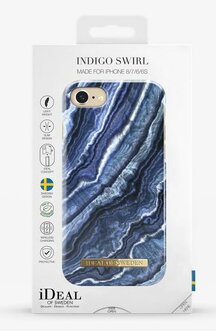 iDeal of Sweden iPhone 8 / 7 / 6S / 6 Fashion Back Case Indigo Swirl