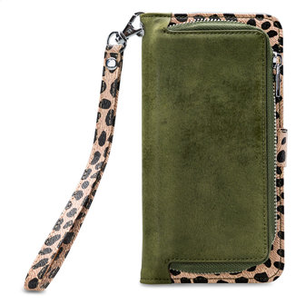 Mobilize 2in1 Gelly Wallet Zipper Case Apple iPhone 11 Pro Olive/Leopard