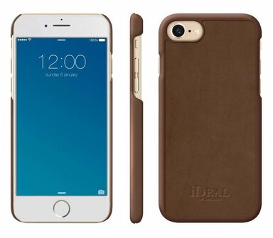 iDeal of Sweden iPhone 8 / 7 / 6S / 6 / SE2 Fashion Case Como Brown PU-Leather
