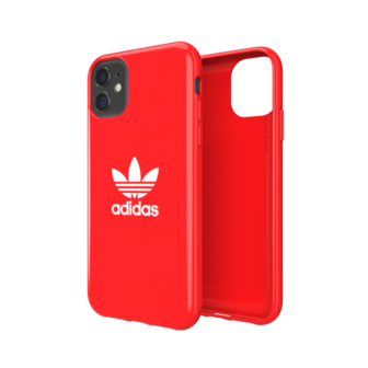 adidas OR Snap Case Trefoil for iPhone 11 scarlet rood