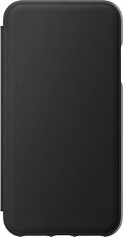 GEAR4 D3O Oxford Leather bookcase voor de Apple iPhone Xs Max (Zwart)