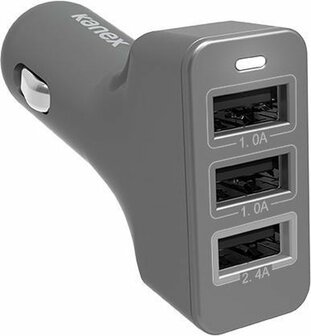 KANEX 3 PORT CAR CHARGER