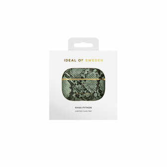 iDeal of Sweden AirPods Pro Case - Khaki Python