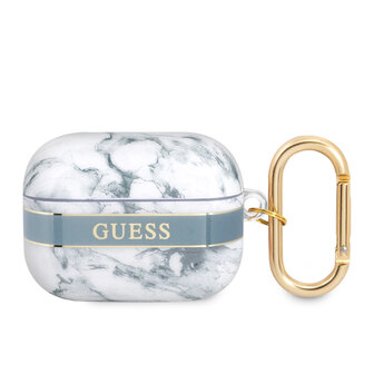 Guess Airpods - Airpods Pro Case - Marble - blauw