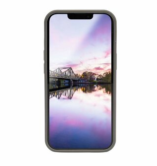 JT Berlin Liquid Siliconen case STEGLITZ voor iPhone 13 Pro (grijs)