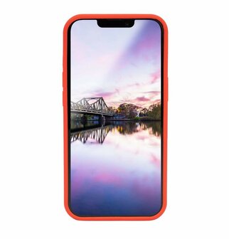 JT Berlin Liquid Siliconen case STEGLITZ voor iPhone 13 Pro (rood)