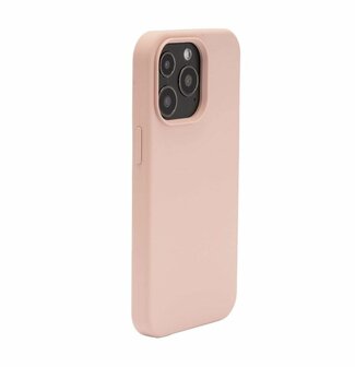 JT Berlin Liquid Siliconen case STEGLITZ voor iPhone 13 Pro (rose zand)