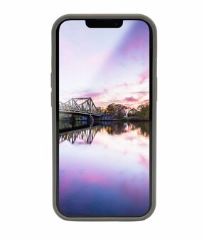 JT Berlin Liquid Siliconen case STEGLITZ voor iPhone 13 Pro Max (grijs)