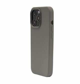 JT Berlin Liquid Siliconen case STEGLITZ voor iPhone 13 Pro Max (grijs)