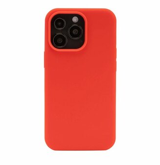 JT Berlin Liquid Siliconen case STEGLITZ voor iPhone 13 Pro Max (rood)
