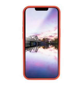 JT Berlin Liquid Siliconen case STEGLITZ voor iPhone 13 Pro Max (rood)