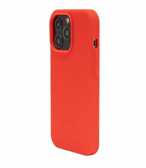 JT Berlin Liquid Siliconen case STEGLITZ voor iPhone 13 Pro Max (rood)