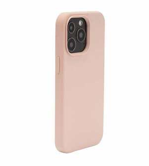 JT Berlin Liquid Siliconen case STEGLITZ voor iPhone 13 Pro Max (rose zand)