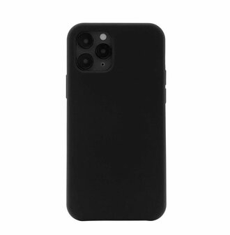 JT Berlin Liquid Siliconen case STEGLITZ voor iPhone 12 Pro Max (Zwart)