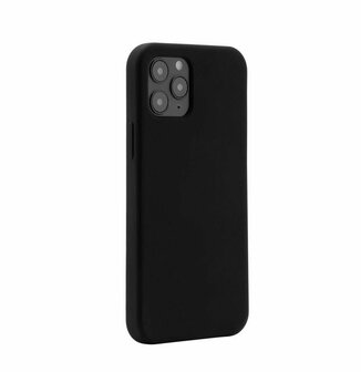 JT Berlin Liquid Siliconen case STEGLITZ voor iPhone 12 Pro Max (Zwart)