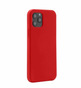 JT Berlin Liquid Siliconen case STEGLITZ voor iPhone 12 Pro Max (Rood)