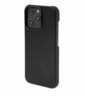 JT Berlin Echtleder BackCase Kreuzberg voor Apple iPhone 13 Pro Max (zwart)