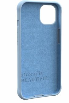 UAG Dot flexibel TPU backcover case voor Apple iPhone 13 / 14 / 15 - Blauw
