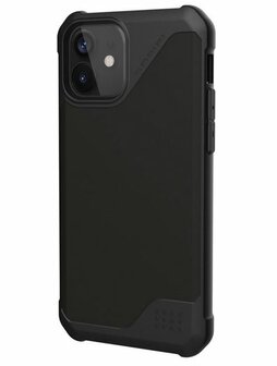 UAG Hard Case Metropolis LT Leather Black Apple iPhone 12 Mini