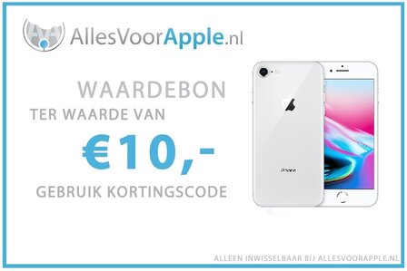 AllesVoorApple.nl &euro;10,- Cadeaubon