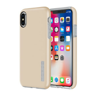 Incipio DualPro Case voor Apple iPhone X/Xs (iridescent champagne)