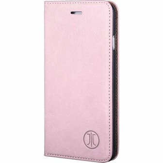 JT Berlin Lederbook Magic voor Apple iPhone 7 Plus en 8 Plus (roze)