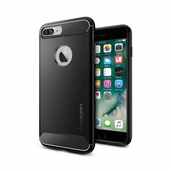 Spigen Case Rugged Armor (zwart) iPhone 7 plus / 8 plus