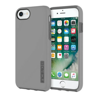 Incipio DualPro Case voor Apple iPhone 8/7/6S (gijs/donker grijs)