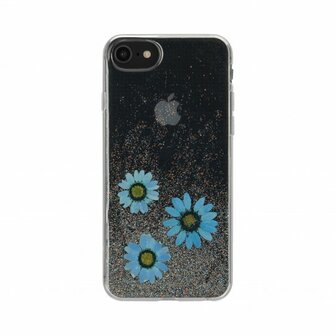 FLAVR iPlate Real Flower Julia (blauw) 