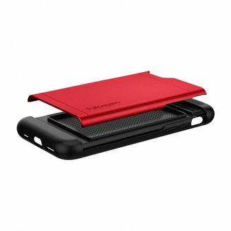 Spigen Slim Armor CS (rood) voor iPhone 7 / 8