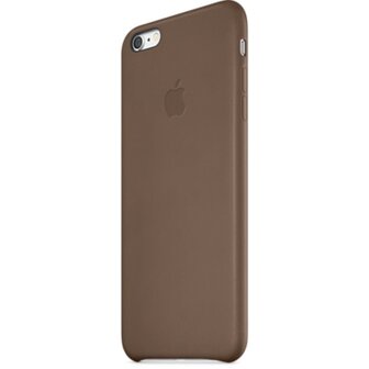 Apple iPhone 6 Plus Leather Case Olive Brown