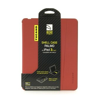 Tucano Palmo Hardshell Case Red voor iPad Air