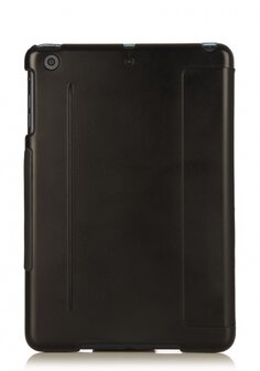 Knomo Folio Case Leather Black voor iPad mini