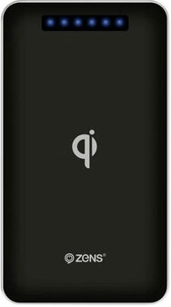 Zens Qi draadloze oplader / power bank 4500mAh (zwart)
