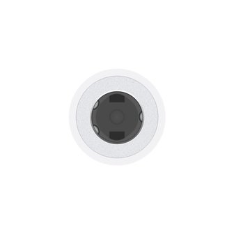 Apple Lightning-naar-mini‑jack-adapter (wit)