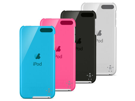 Belkin cover shield Sheer voor de iPod 5th &amp; 6th generation (16GB) Blauw