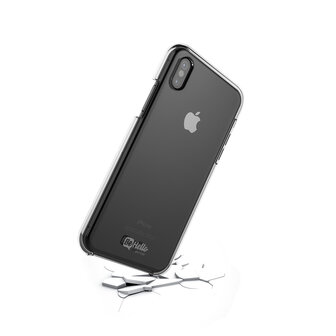 BeHello Anti-scratch Back Case Transparant voor iPhone X / Xs 