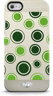 iSkin Vibes Polka Dot voor iPhone 5 / 5S / 5SE