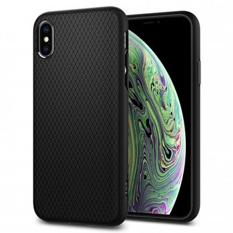 Spigen Liquid Air zwart iphone xs Max