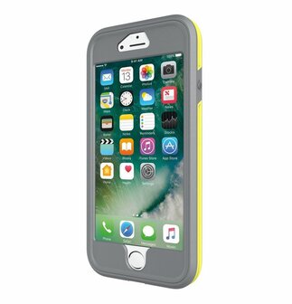 Incipio Performance Series Case [Max] voor Apple iPhone 7 / 8. Hoes Grijs, Geel