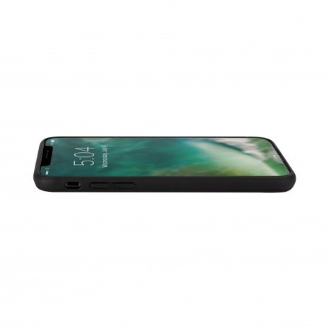 XQISIT Card Case for iPhone XS Max black