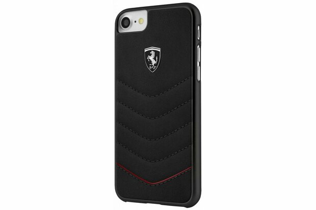 Ferrari Backcover voor Apple iPhone 7-8 Plus - Zwart