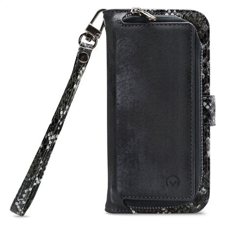 Mobilize 2in1 Gelly Wallet Zipper Case Apple iPhone X/Xs Black/Snake