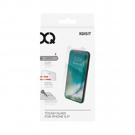 XQISIT Screen Glass Edge to Edge voor de iPhone XR